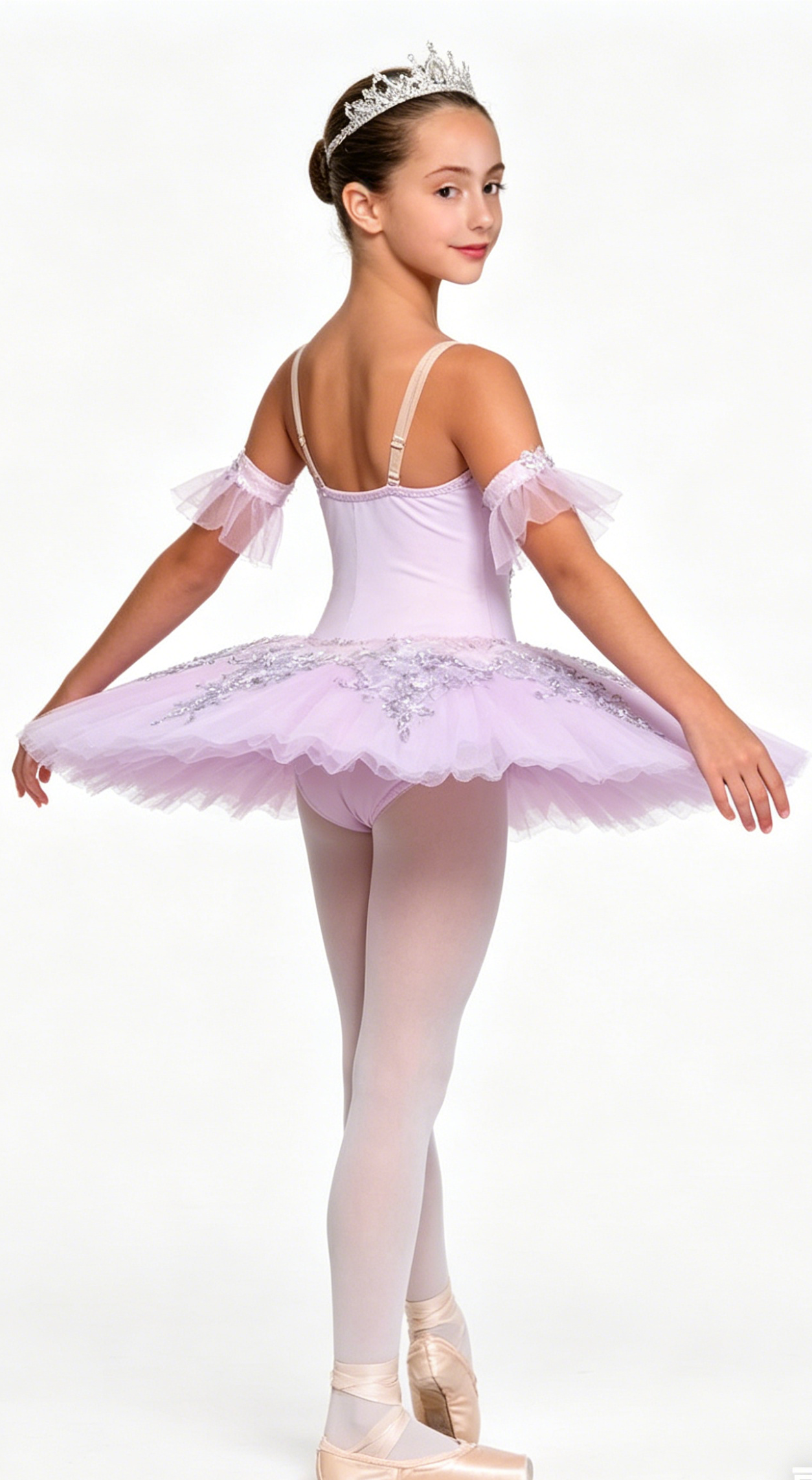 Light Pink & Silver Tutu
