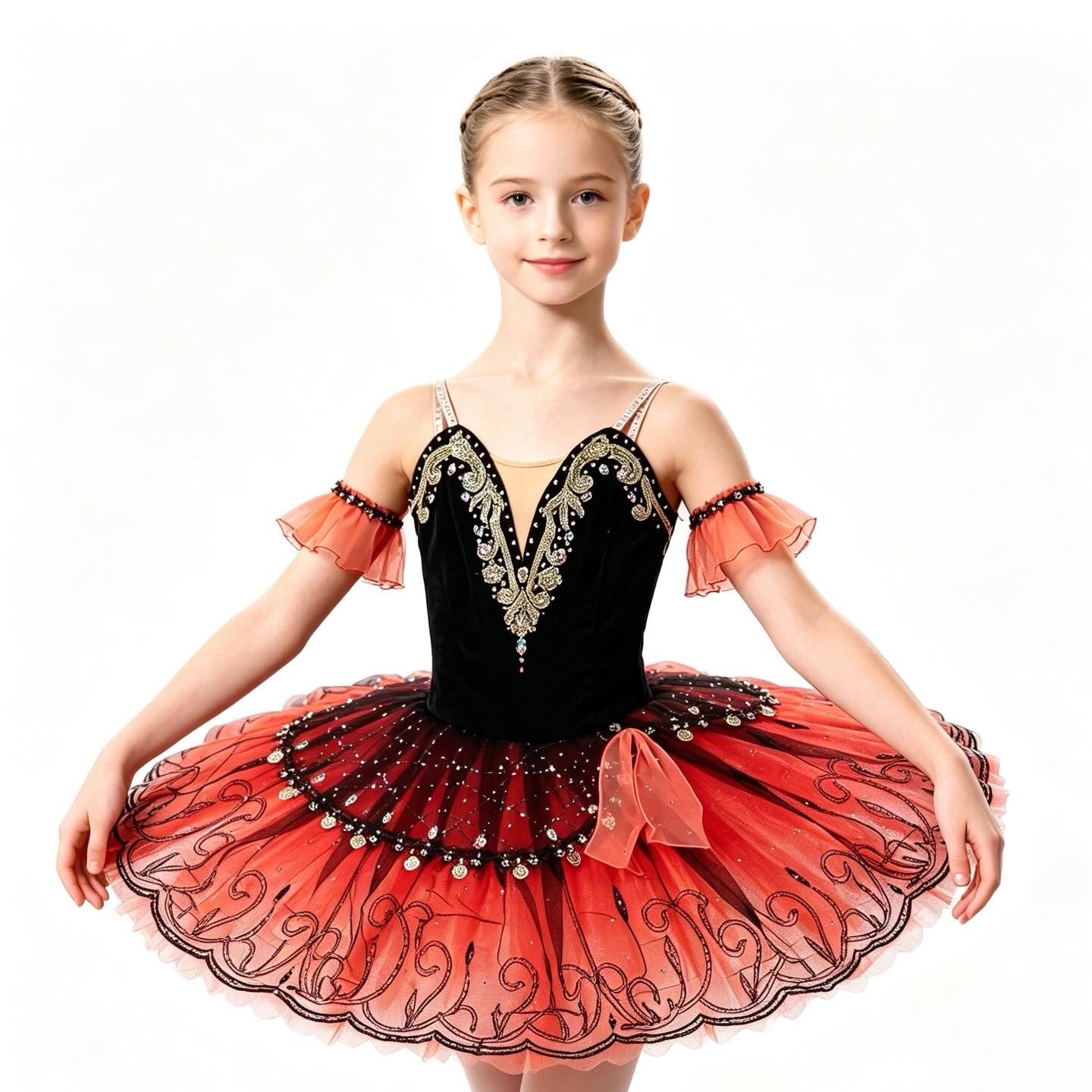 Red & Black Classical Tutu