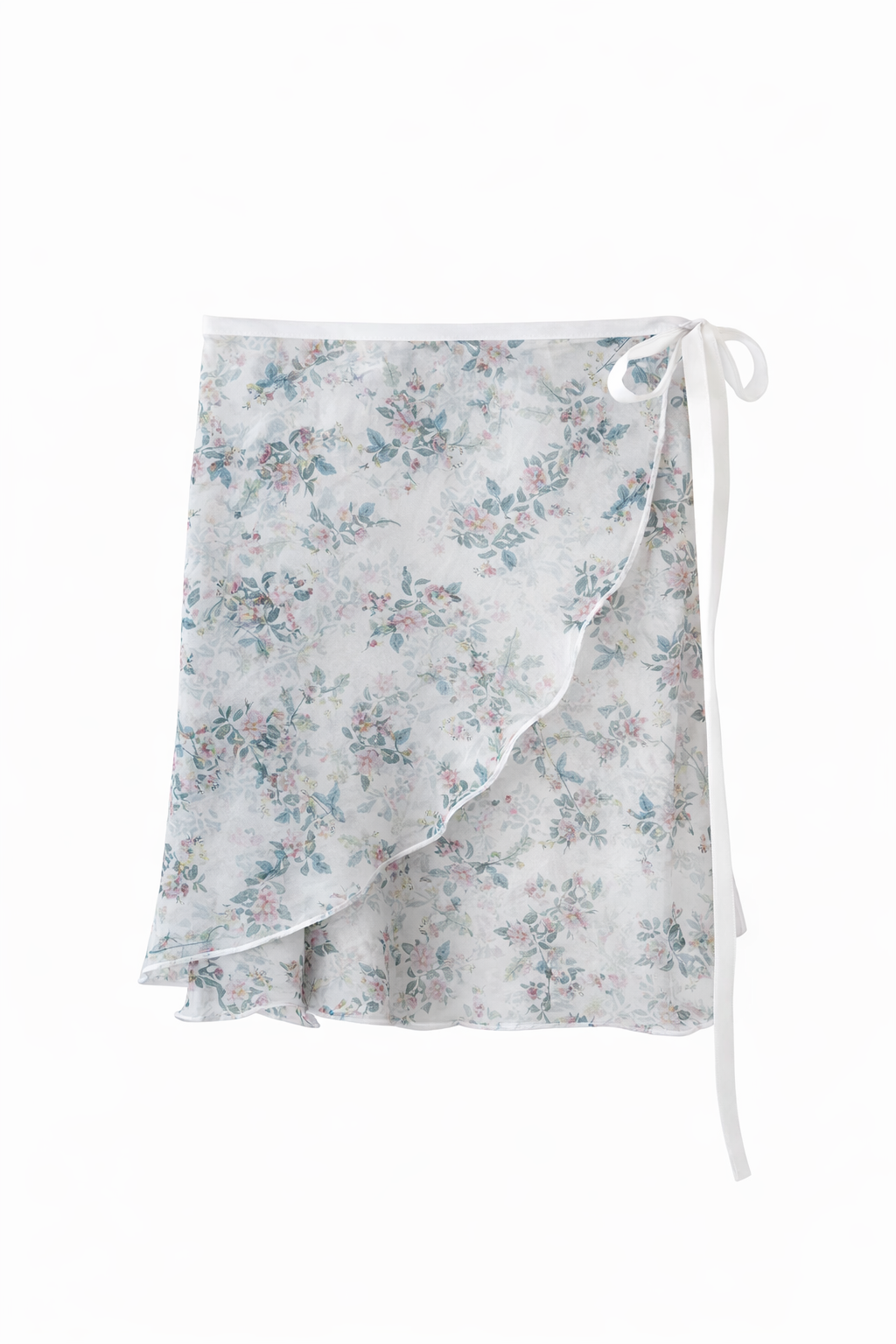 Floral Wrap Skirt