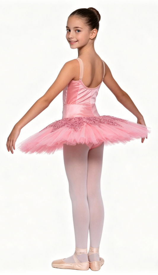 Pink Silver Gold Tutu