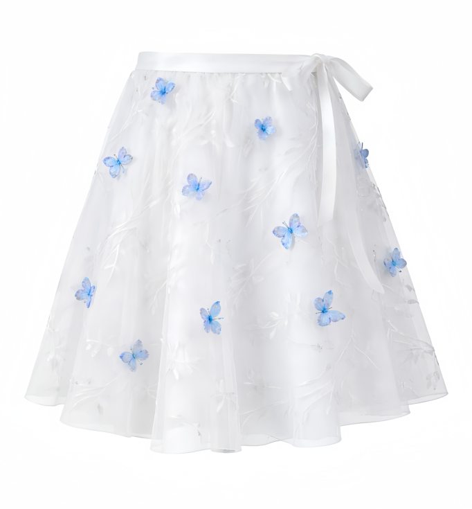 Butterfly Wrap Skirt