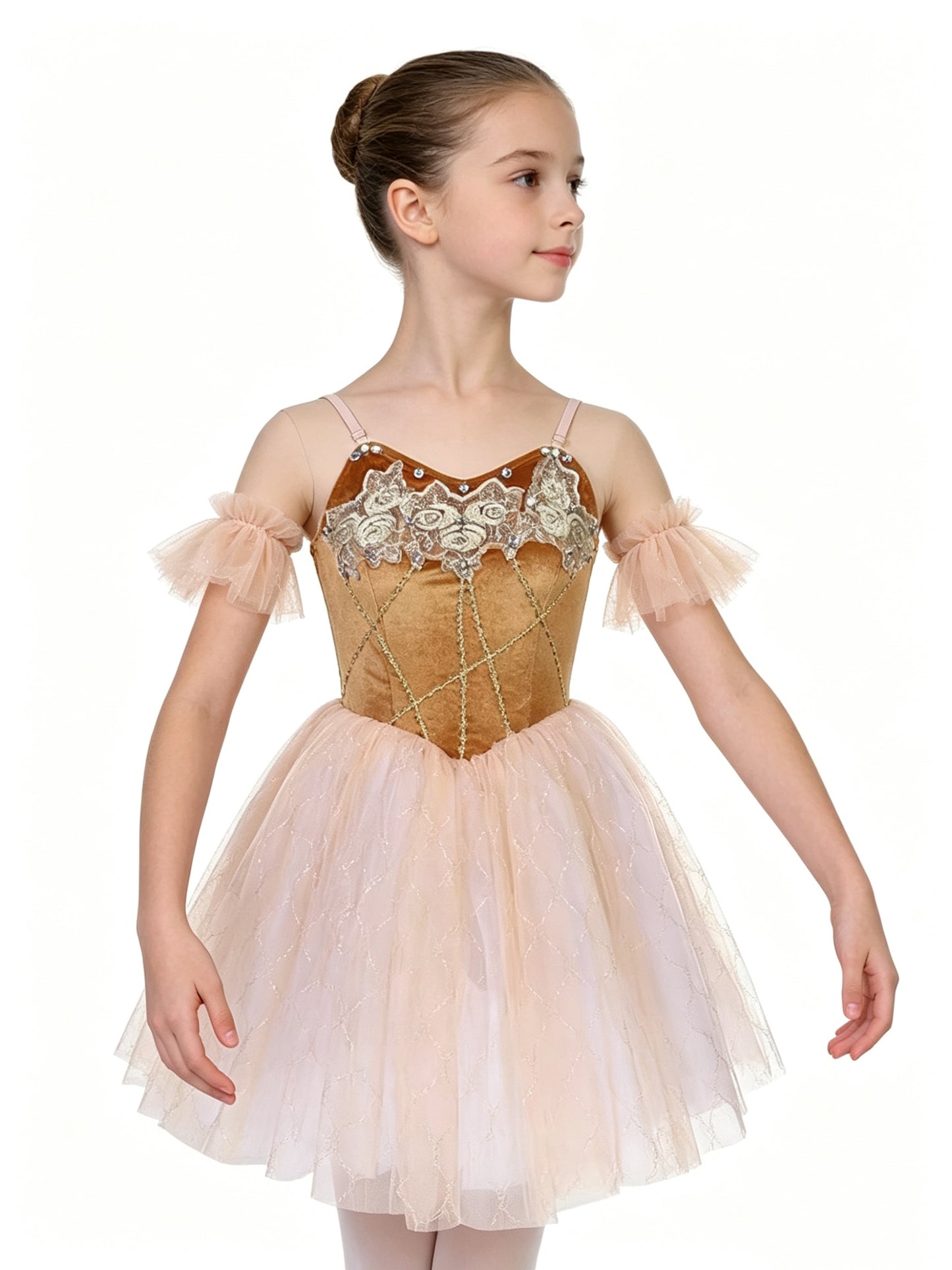 Gold Romantic Tutu Dress
