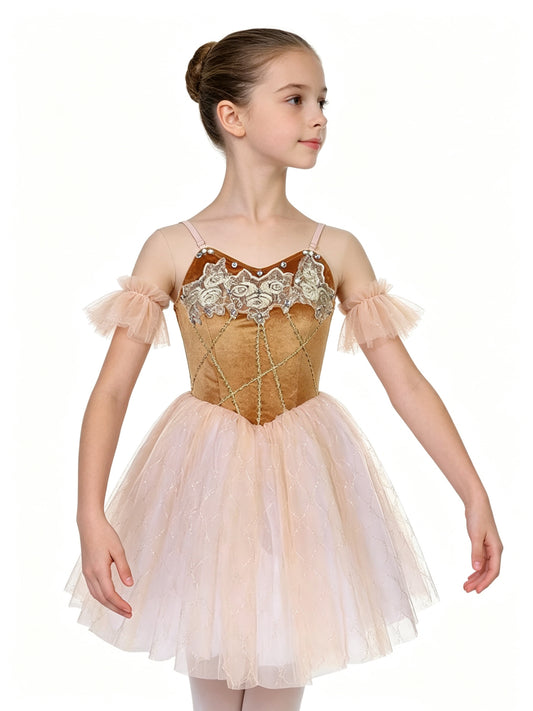 Gold Romantic Tutu Dress
