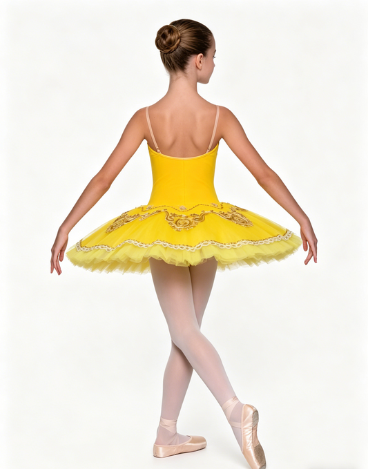 Canary Yellow & Gold Tutu