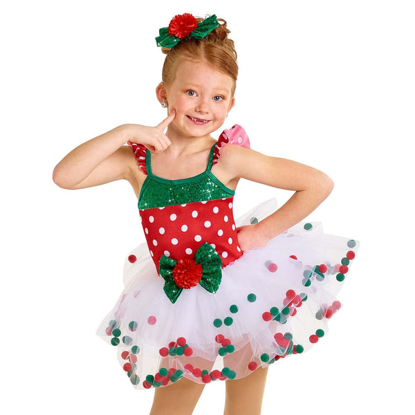 Red & White Polka Dot Dress