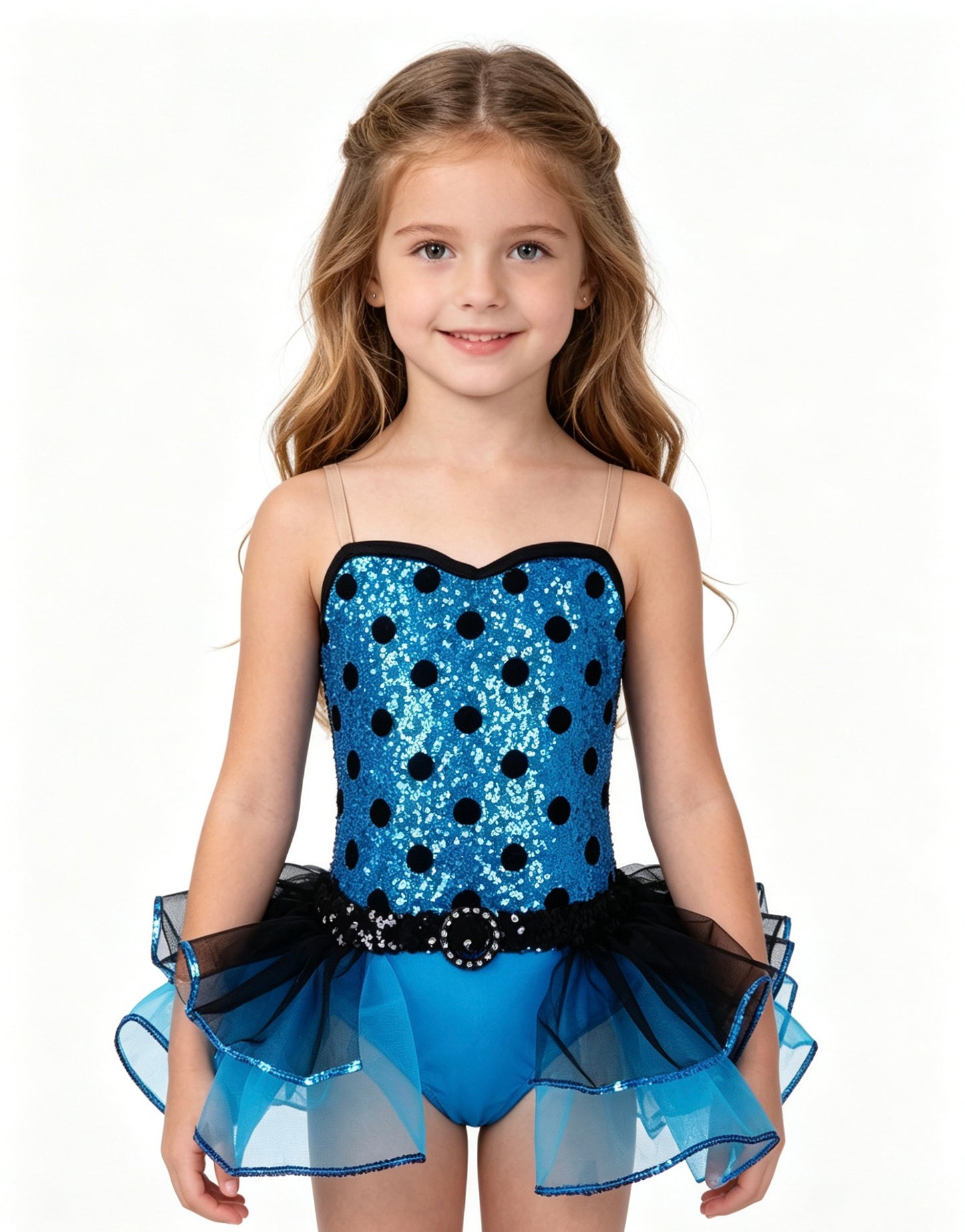 Blue Sequin Dress