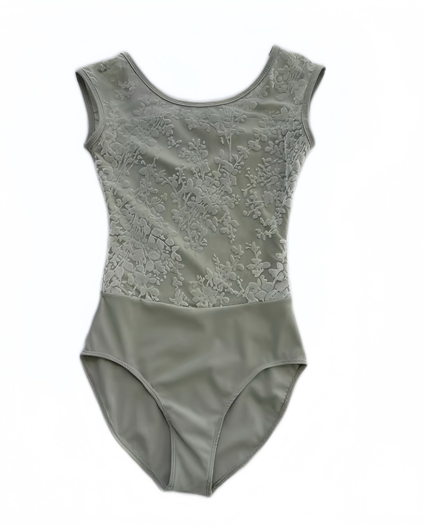 Lace, Velvet, Cap Sleeve Leotard