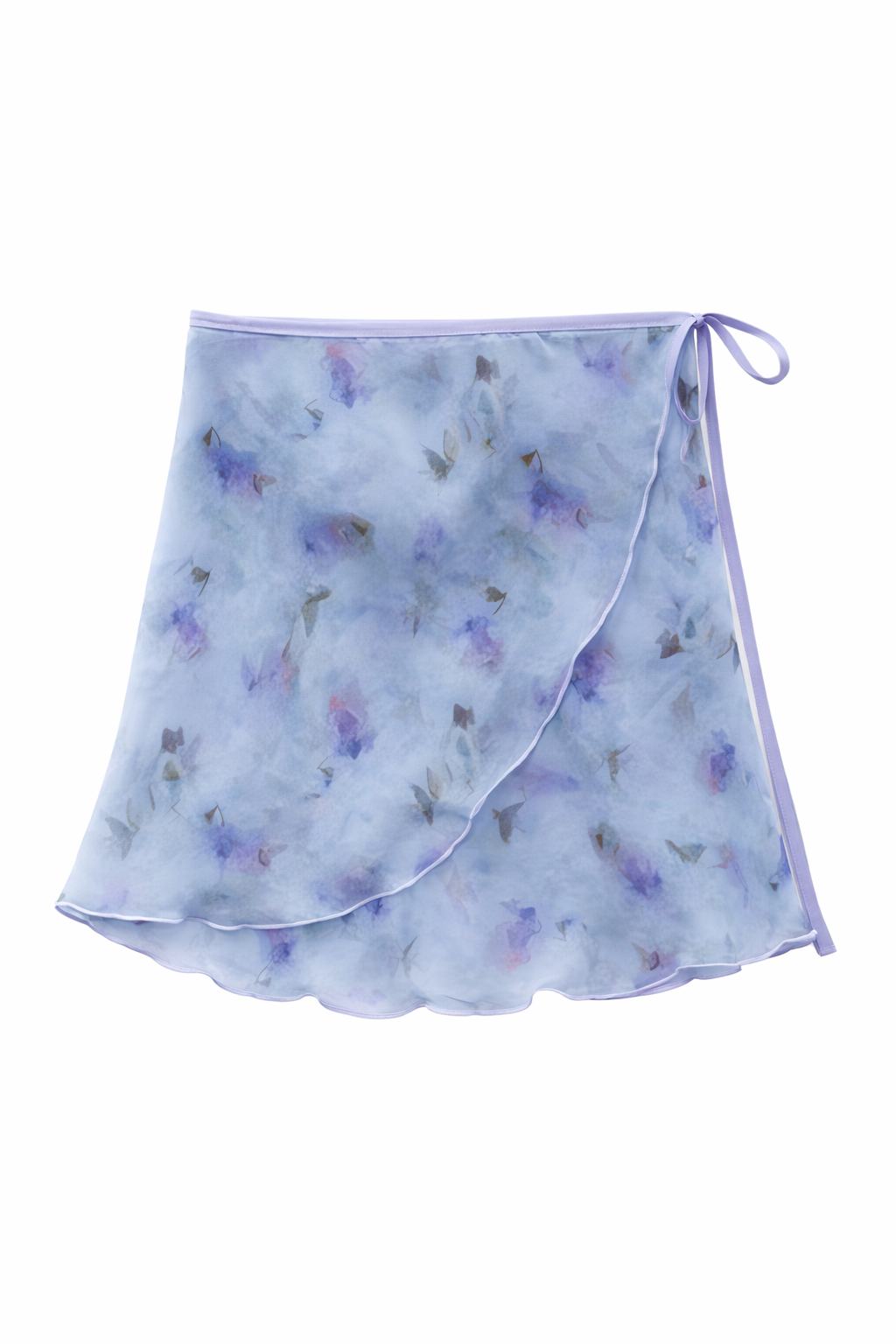 Floral Wrap Skirt
