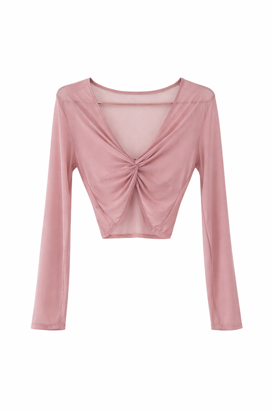 Mesh Wrap Top