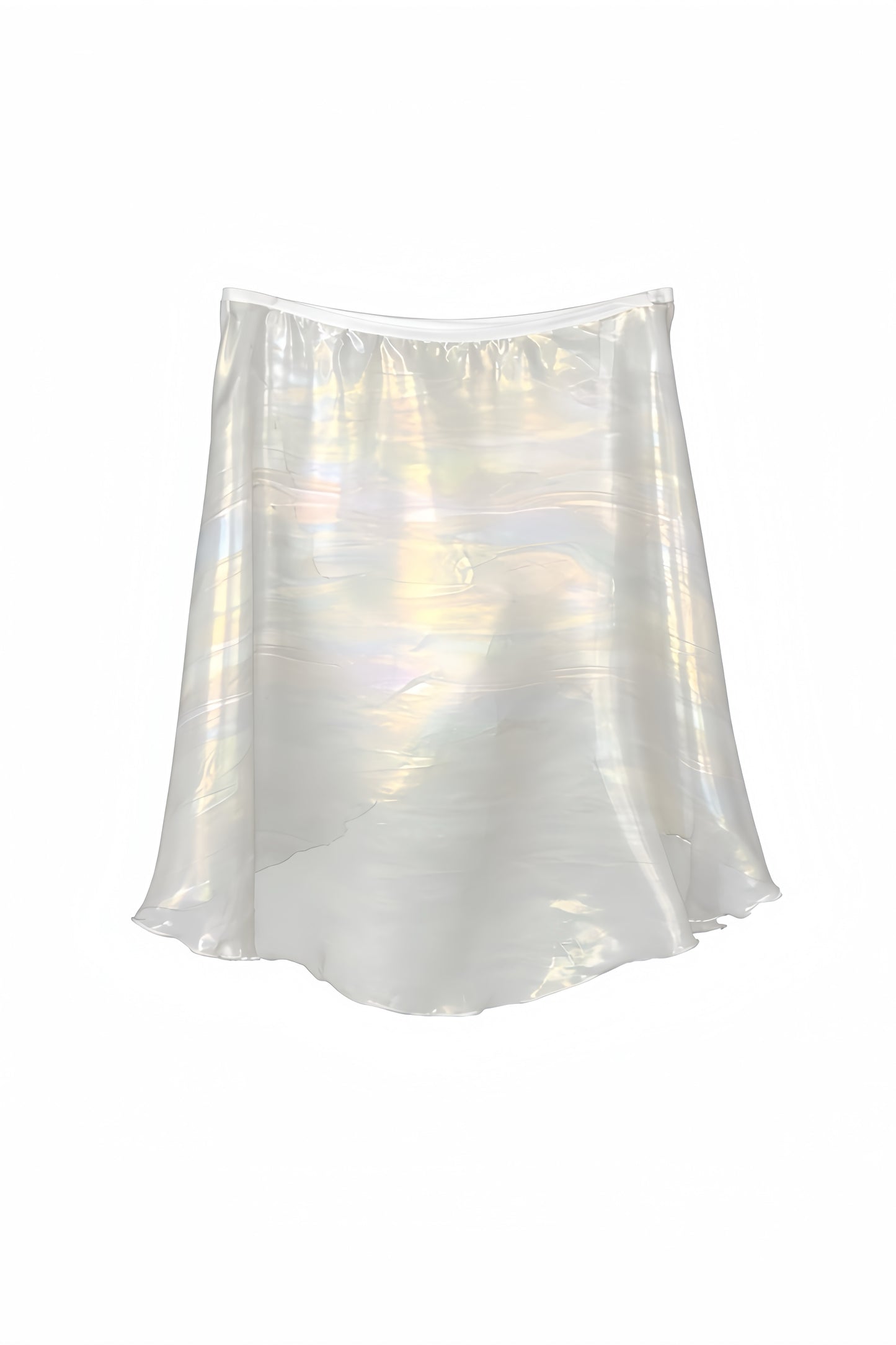 Iridescent Wrap Skirt