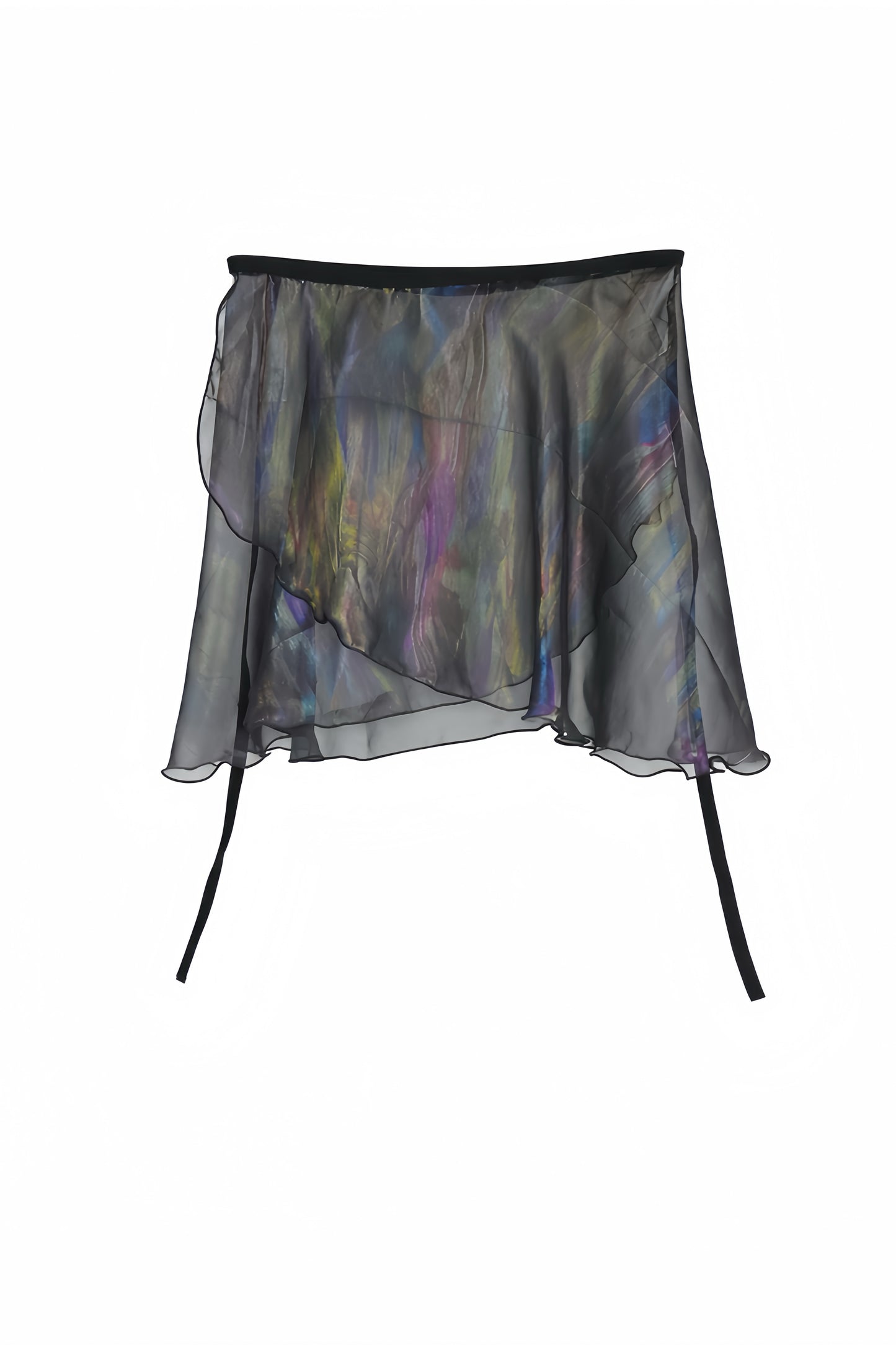Iridescent Wrap Skirt