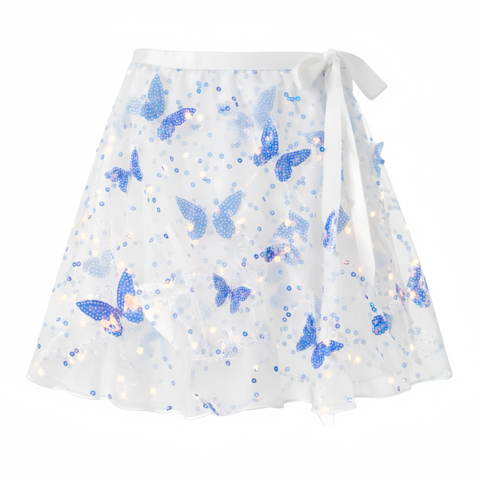 Butterfly Wrap Skirt